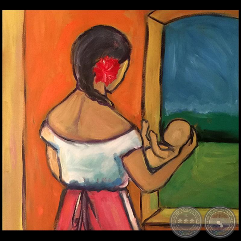 Maternidad - Obra de Michael Burt